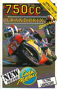 Grand Prix Challenge box art for ZX Spectrum
